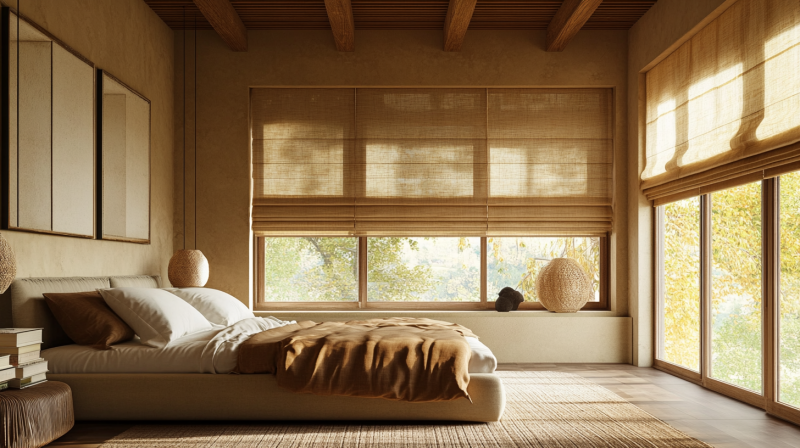 Persianas Romanas para Quarto: Beleza e Funcionalidade Persianas Romanas para Quarto: Beleza e Funcionalidade