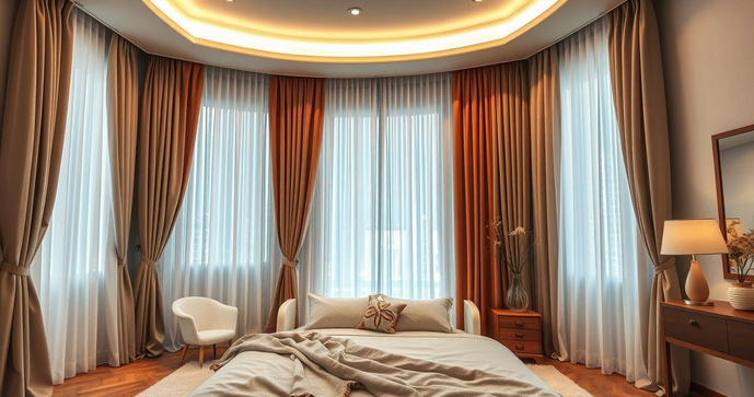 Cortinas de Tecido para Quarto: Estilo e Conforto Cortinas de Tecido para Quarto: Estilo e Conforto