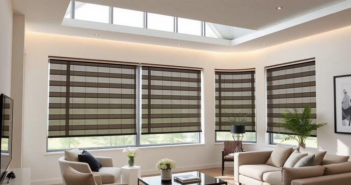 Persiana Rolo com Bandô: Estilo e Praticidade Persiana Rolo com Bandô: Estilo e Praticidade