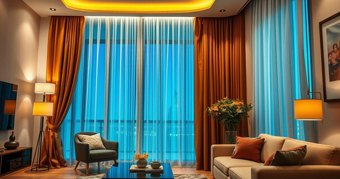 Cortina de Tecido: Estilo e Funcionalidade Cortina de Tecido: Estilo e Funcionalidade