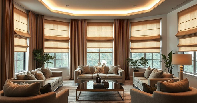 Cortina Romana para Sala: Elegância e Praticidade