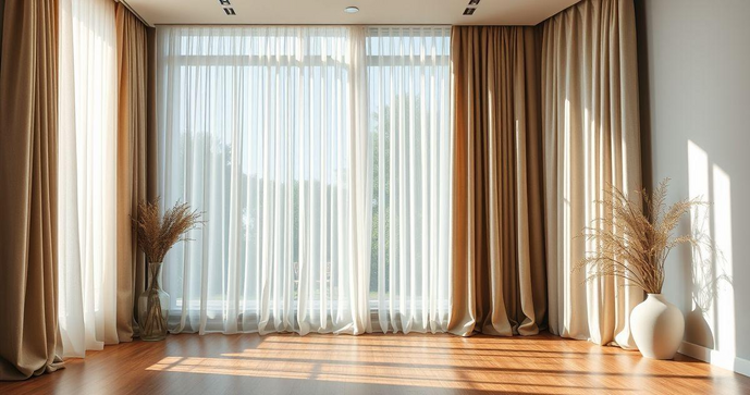 Cortinas de tecido para sala que transformam seu ambiente com estilo e conforto Cortinas de tecido para sala que transformam seu ambiente com estilo e conforto