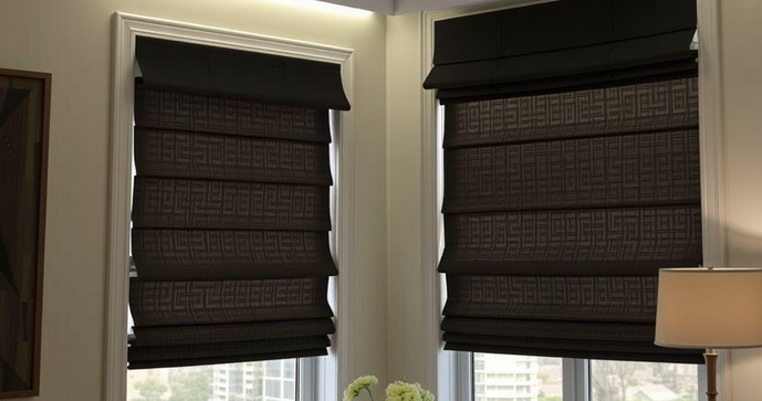 Persiana Romana com Blackout: Conforto e Estilo Persiana Romana com Blackout: Conforto e Estilo