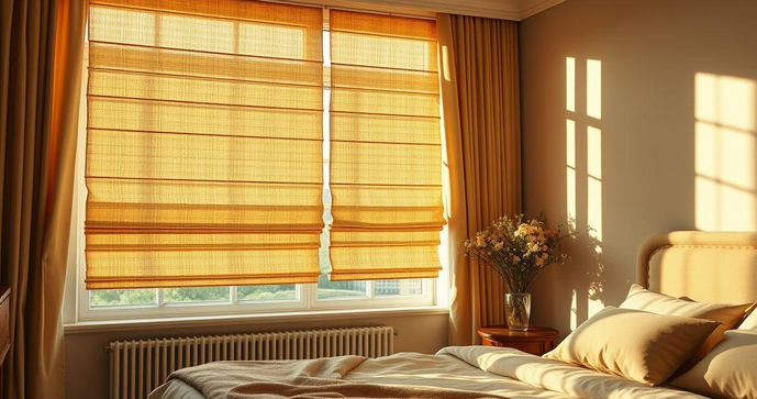 Persianas Romanas para Quarto: Estilo e Conforto na Decoração do Seu Espaço Persianas Romanas para Quarto: Estilo e Conforto na Decoração do Seu Espaço