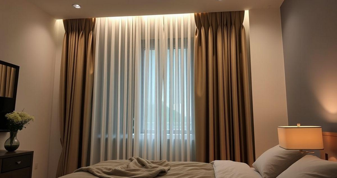 Cortinas de Tecido para Quarto: Estilos e Dicas para Escolher o Ideal Cortinas de Tecido para Quarto: Estilos e Dicas para Escolher o Ideal