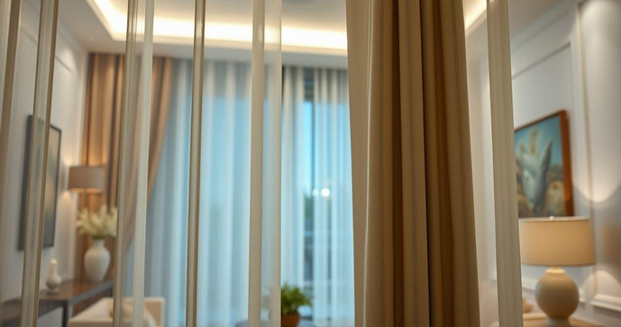 Cortina com Alça de Tecido: Praticidade para Decoração