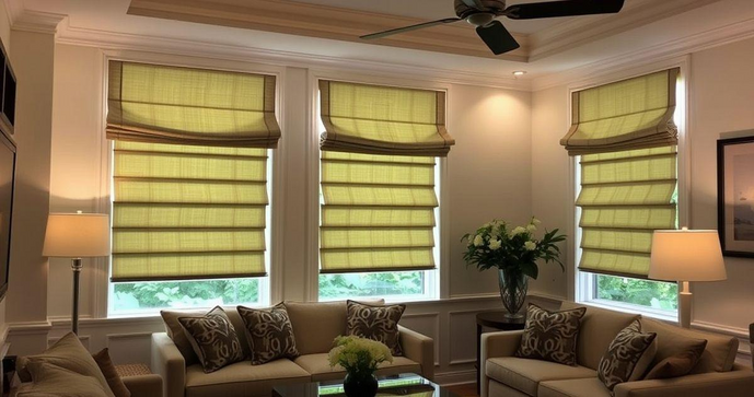 Como escolher cortinas romanas sob medida para sua casa Como escolher cortinas romanas sob medida para sua casa