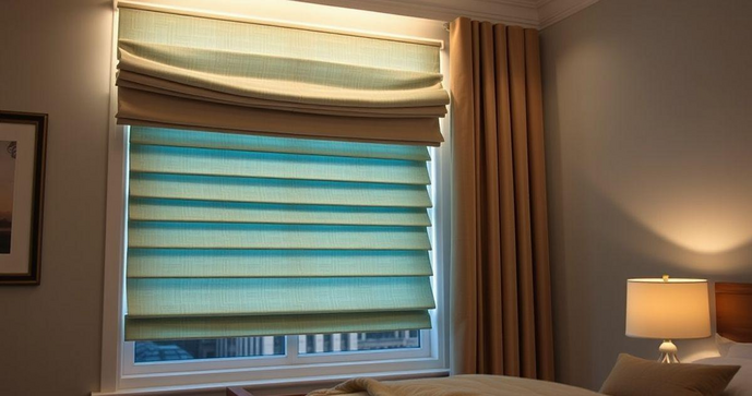 Cortina Romana para Quarto: Como Escolher e Decorar com Estilo Cortina Romana para Quarto: Como Escolher e Decorar com Estilo