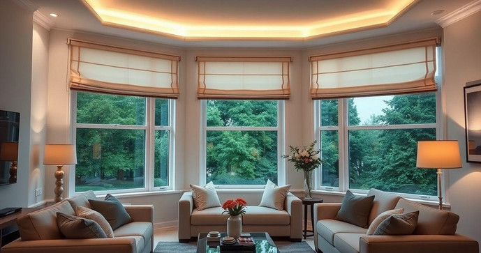 Dicas para Escolher Cortinas Romanas para Sala e Transformar seu Espaço Dicas para Escolher Cortinas Romanas para Sala e Transformar seu Espaço