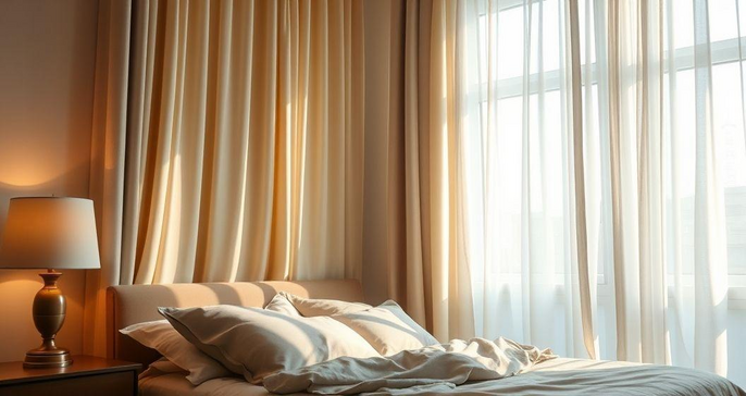 Transforme Seu Quarto com Cortinas de Tecido: Dicas para Escolher a Opção Perfeita