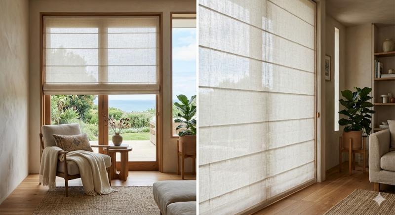 Cortinas Romanas: Como Escolher e Decorar para Valorizar Seu Ambiente