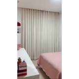 cortinas de tecido para quarto Bandeirantes